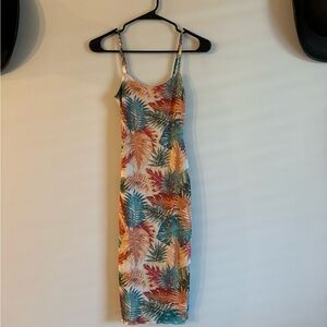 Bodycon Tropical Dress